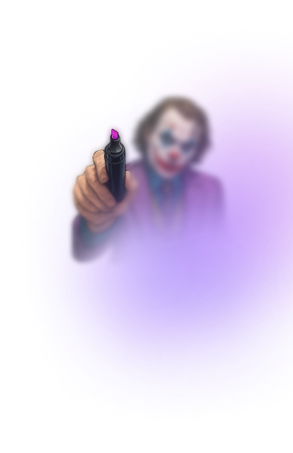 Person pointing