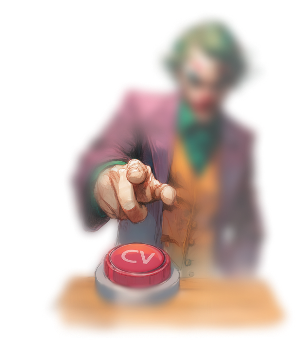 Person pointing